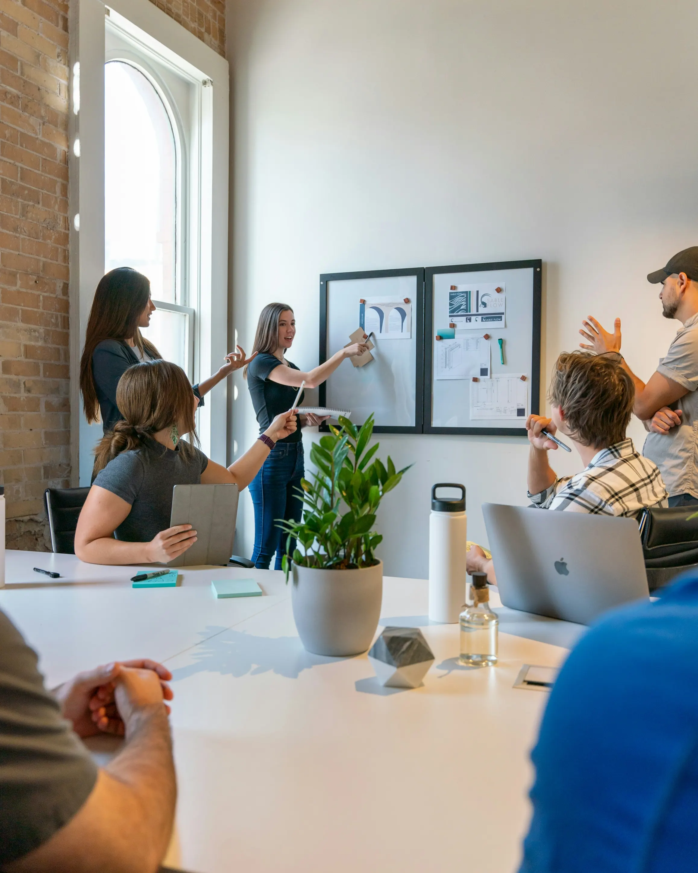 An agency team building client communications on Callr’s white-label platform